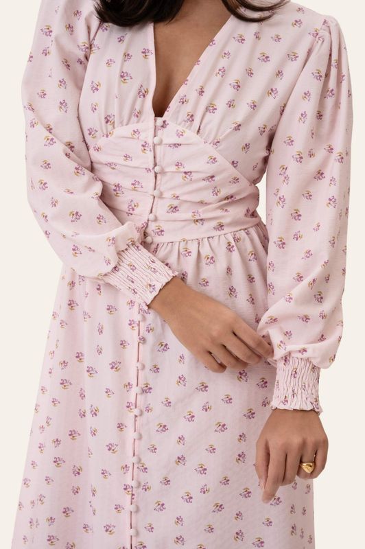Adelic Long Dress Pink 