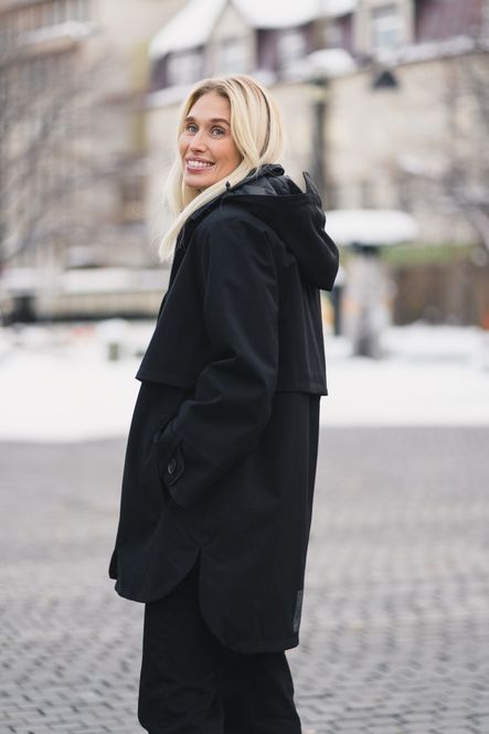 Hovedbilde Havbris Coat New Black 