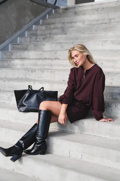 Hovedbilde Luna Pocket Skirt Winered 