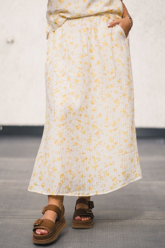 Falisha HW Skirt AOP Sundress Flower