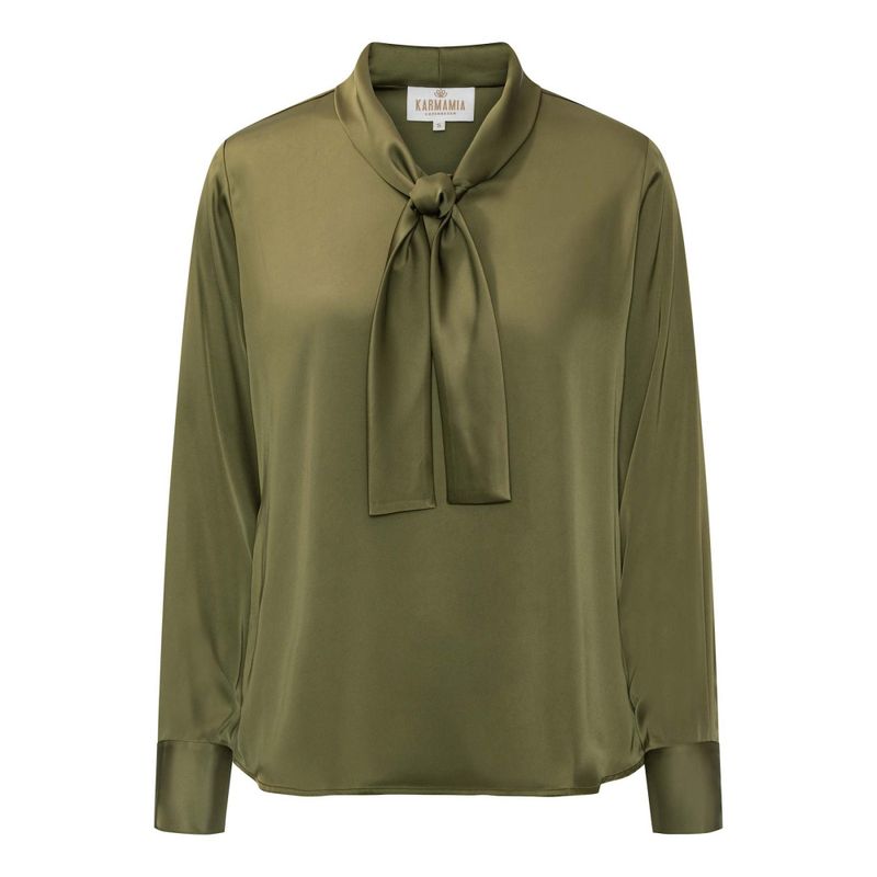 Audrey Blouse Semi Rich Olive