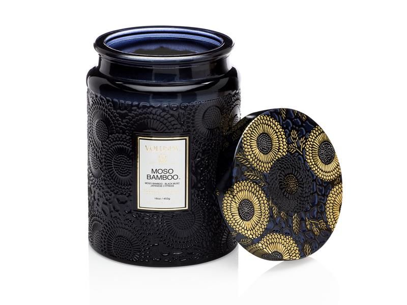 Large Jar Candle Moso Bamboo 