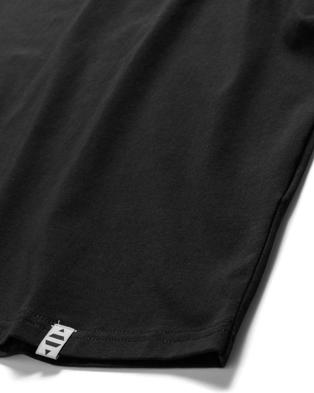 Bamboo/Cotton Crew Tee Black 