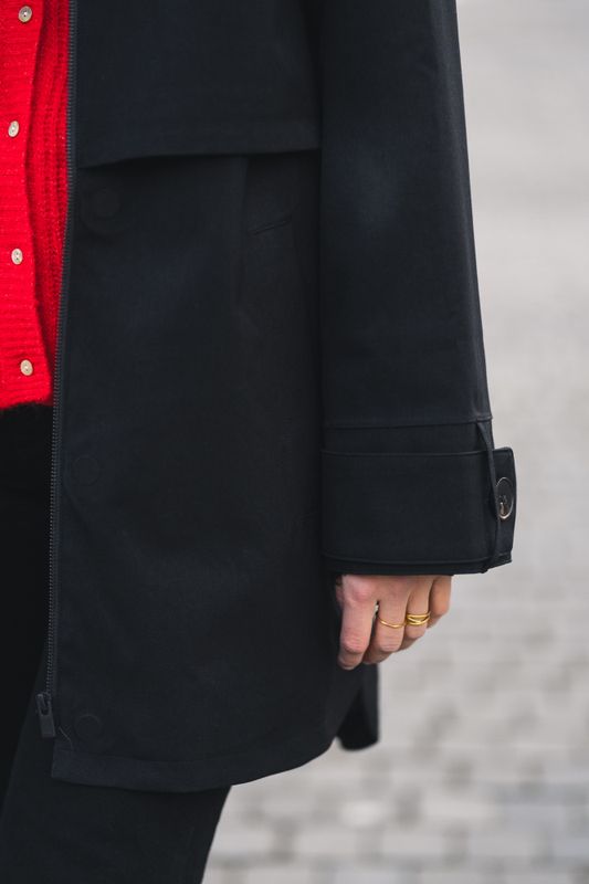 Havbris Coat New Black 