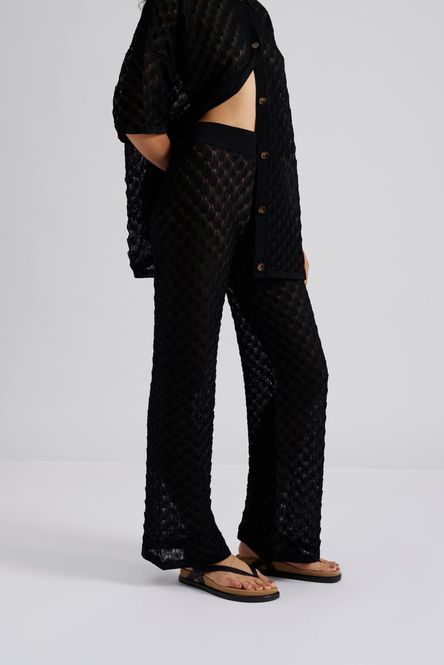 Hovedbilde Alissa Knitted Pants Black 
