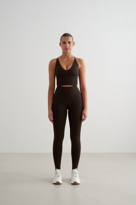 Hovedbilde Shape Seamless Tights Chocolate 