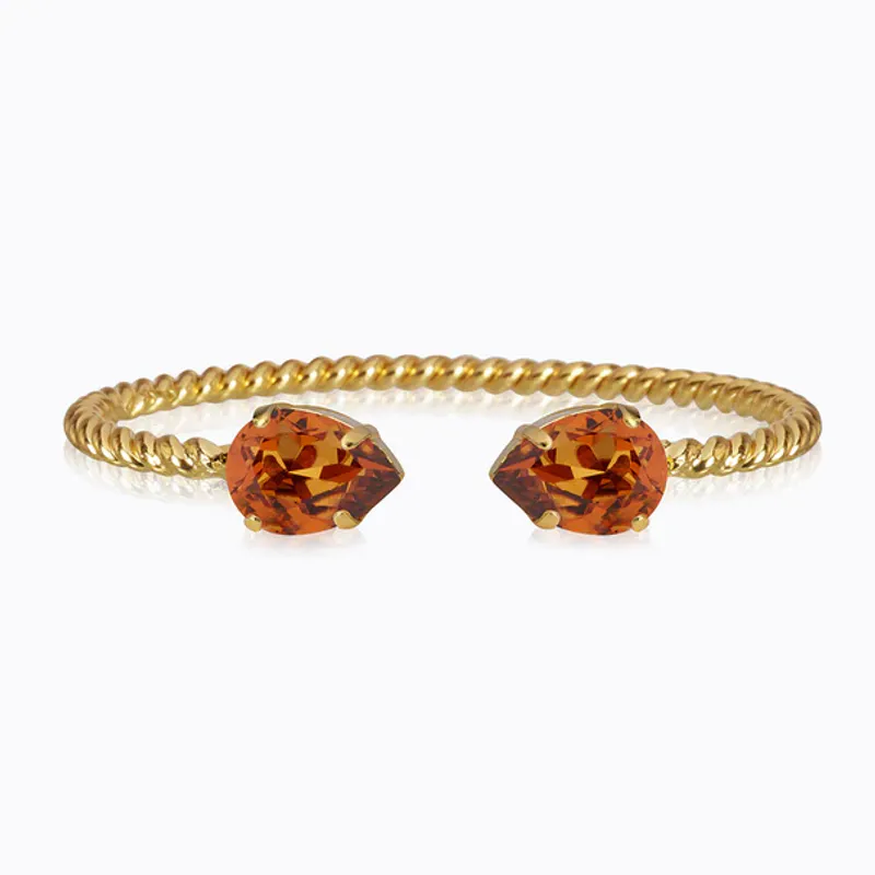 Mini Drop Bracelet - Light coral