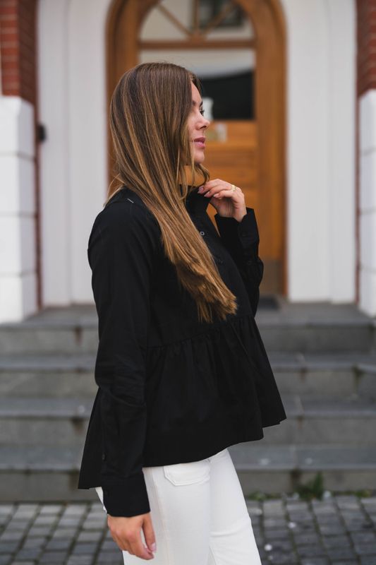 Salsy LS Shirt Black 
