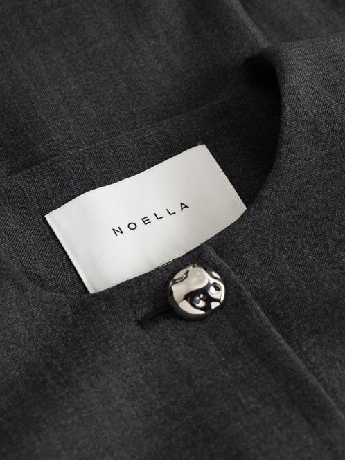 Hovedbilde Kasaundra Blazer Grey Herringbone 