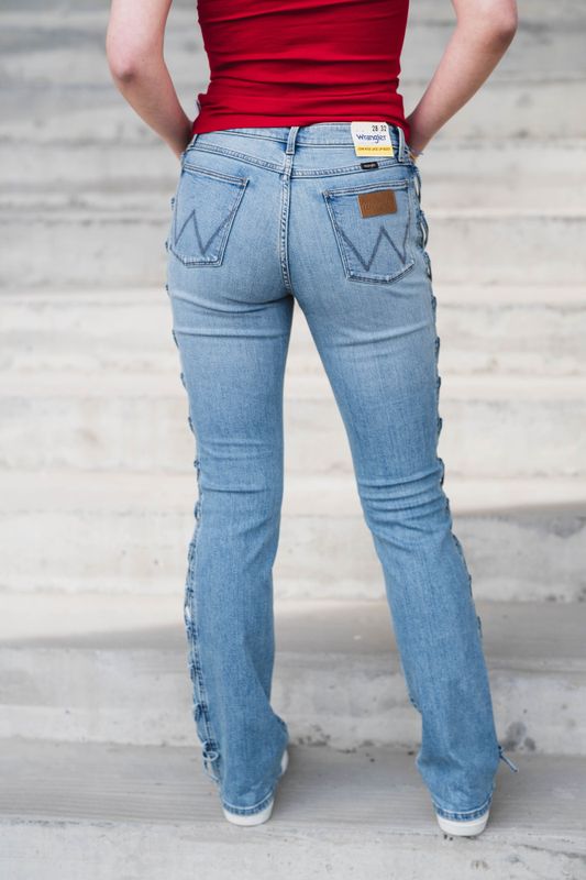 Low Rise Lace Up Boot Wild Mustang 