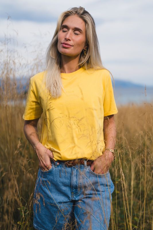 Linn Logo Tee Mimosa/Y Yellow 