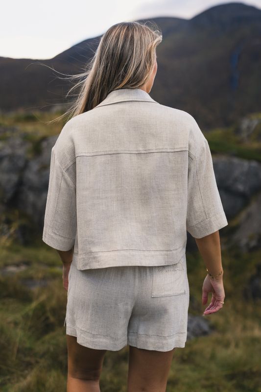 Relaxed Summer Shirt Ecru 