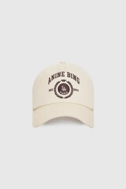 Jeremy Baseball Collegiate Cap Cream 