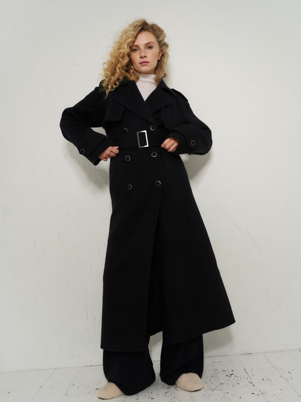 Yua Coat Navy