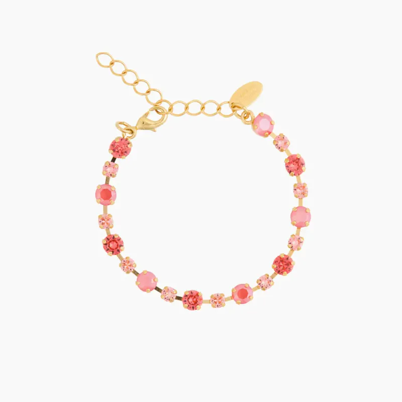 Calanthe Bracelet Gold Light Coral Combo 