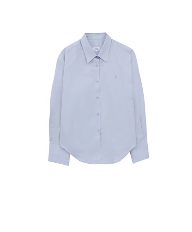 Caryn Poplin Celeste Light Blue 