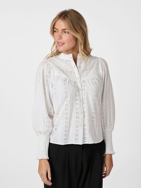 Hovedbilde Wenna Embroidery Blouse White 