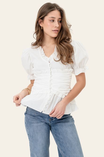 Hovedbilde Arielic Blouse White 