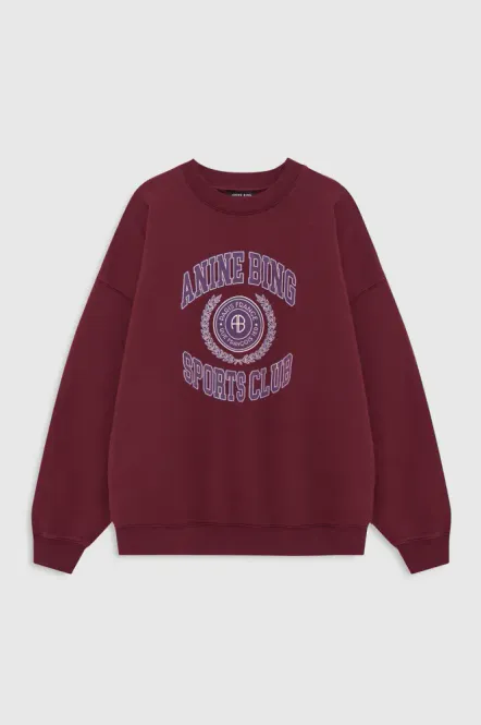 Hovedbilde Miles Sweatshirt Collegiate Burgundy 
