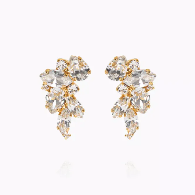 Hovedbilde Demi Earrings Gold Crystal 