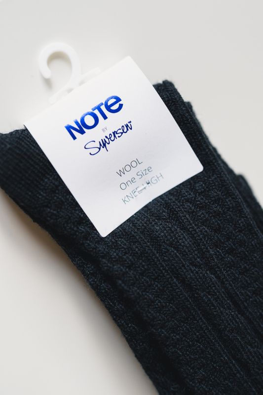 Note Wool Cable Kee High Black 
