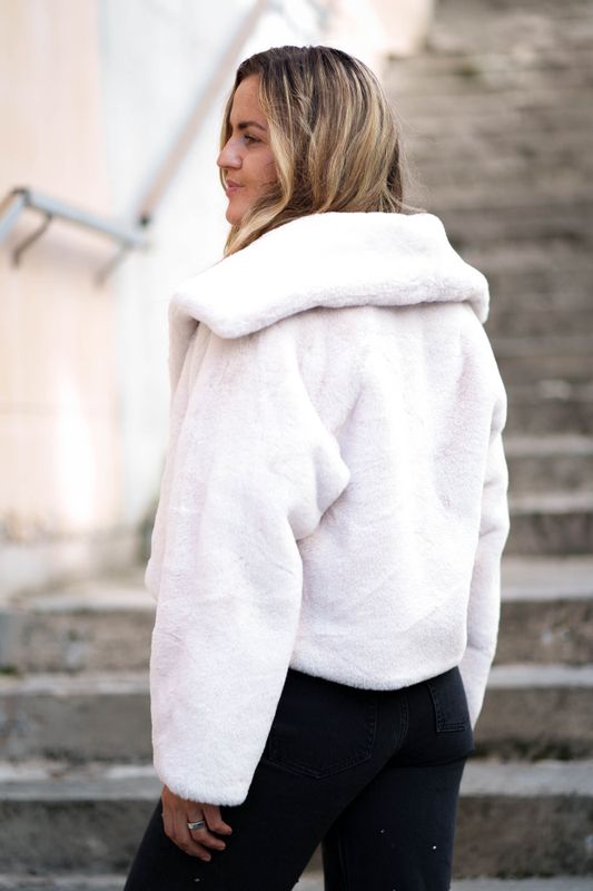Yoneko Short Coat Haze