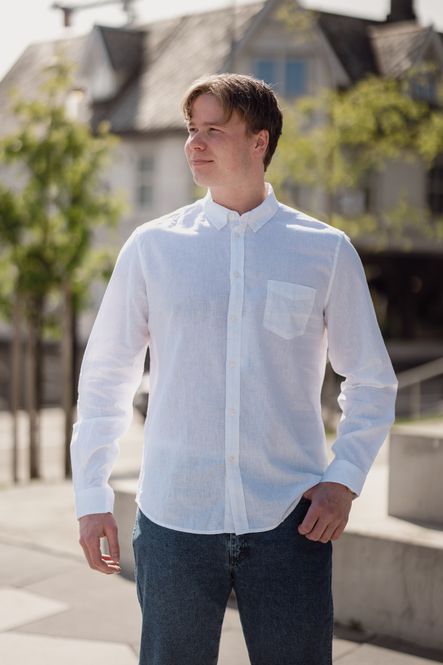 Hovedbilde Liam BA Shirt 6971 White 