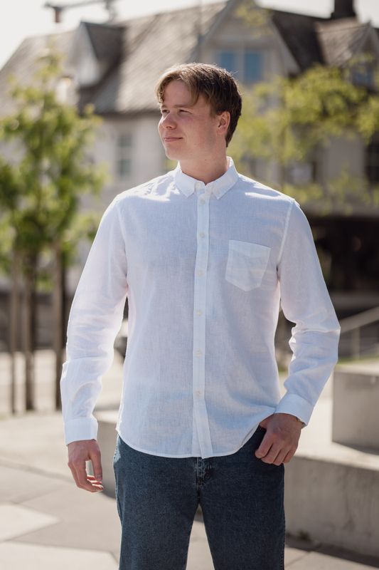 Liam BA Shirt 6971 White 