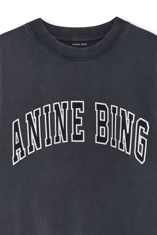 Miles Sweatshirt Anine Bing Washed Black 
