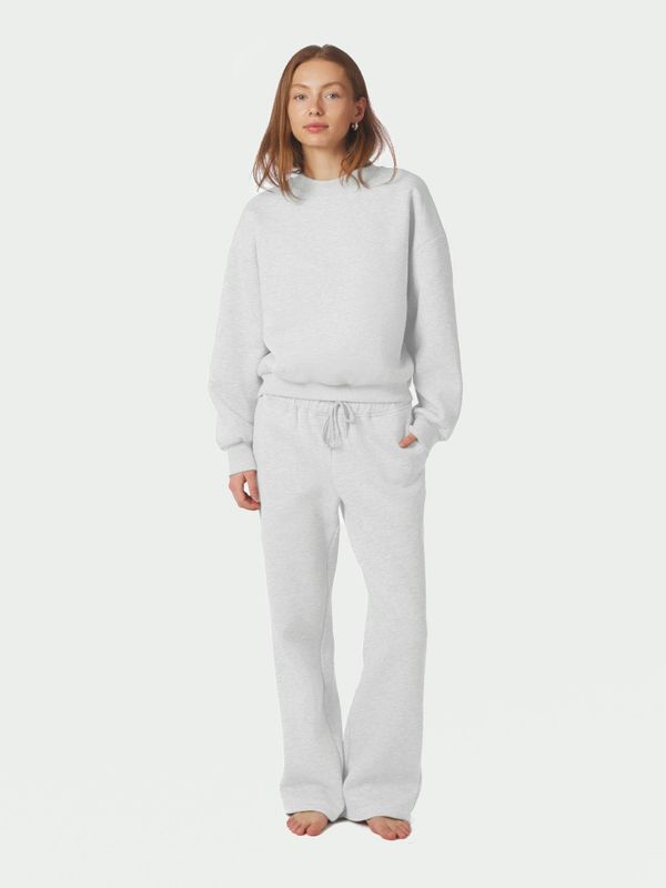 Yuna Sweatshirt Light Grey Melange 