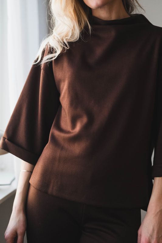 Elle Top Cocoa Brown 