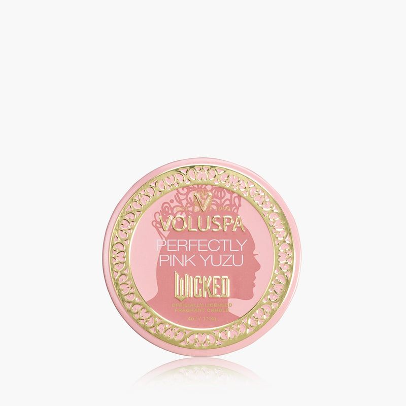 Mini Tin Candle Perfectly Pink Yuzu   