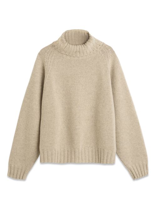 Hovedbilde Cosima Plain Turtleneck Champagne Beige