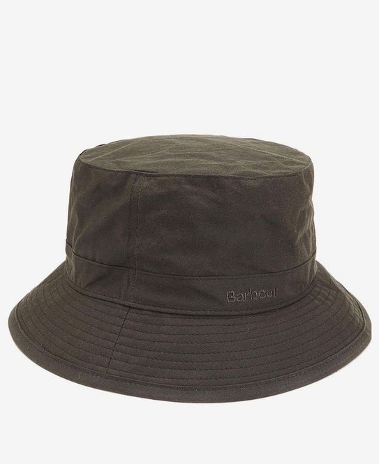 Hovedbilde Wax Bucket Hat Olive 