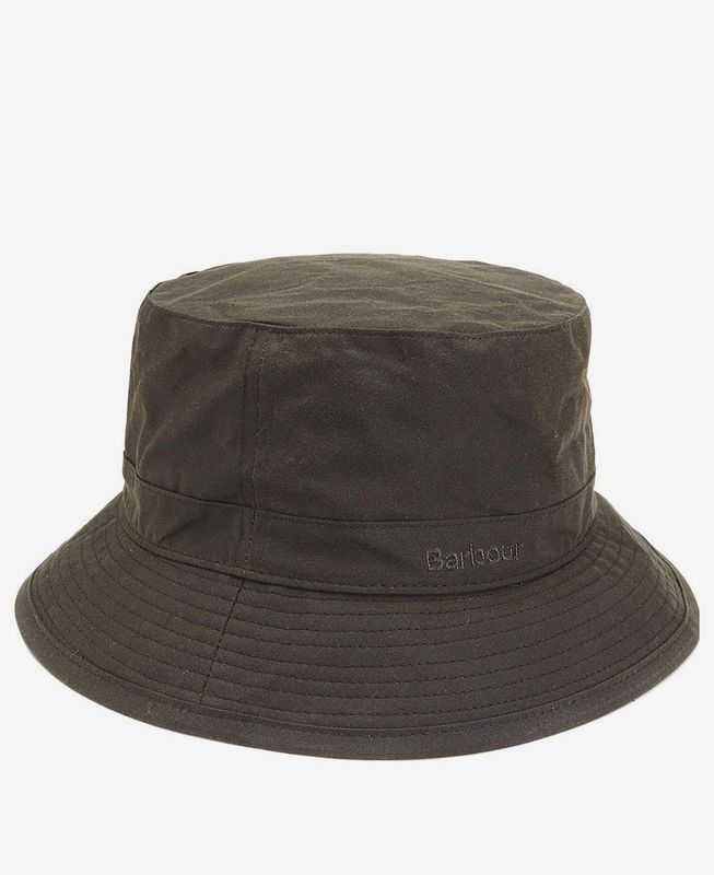 Wax Bucket Hat Olive 