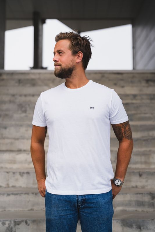 SS Patch Logo Tee White 