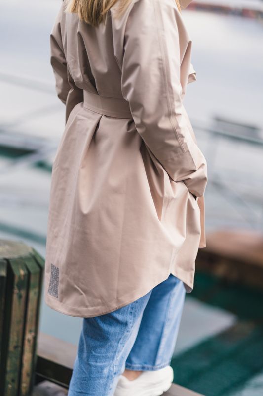 Bris Poncho Sand 