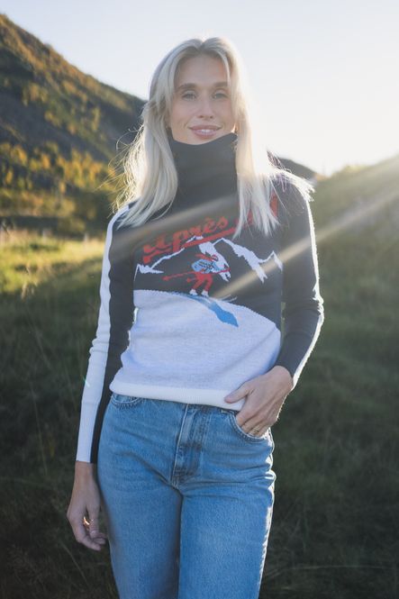 Hovedbilde Afterski Sweater Navy Blue 