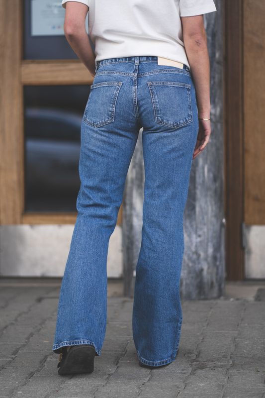 W Low Jeans Mid Blue 