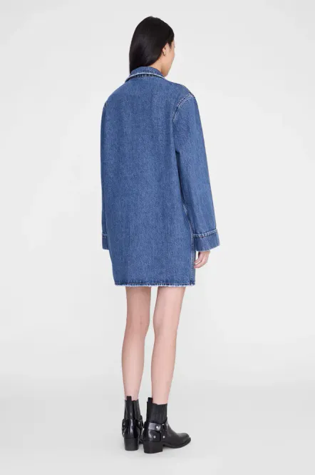 Hovedbilde Mary Dress Long Sleeve Freshwater Blue 