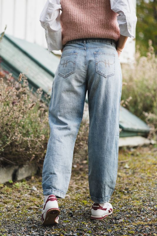 Giusy Jeans Light Wash Blue Denim 