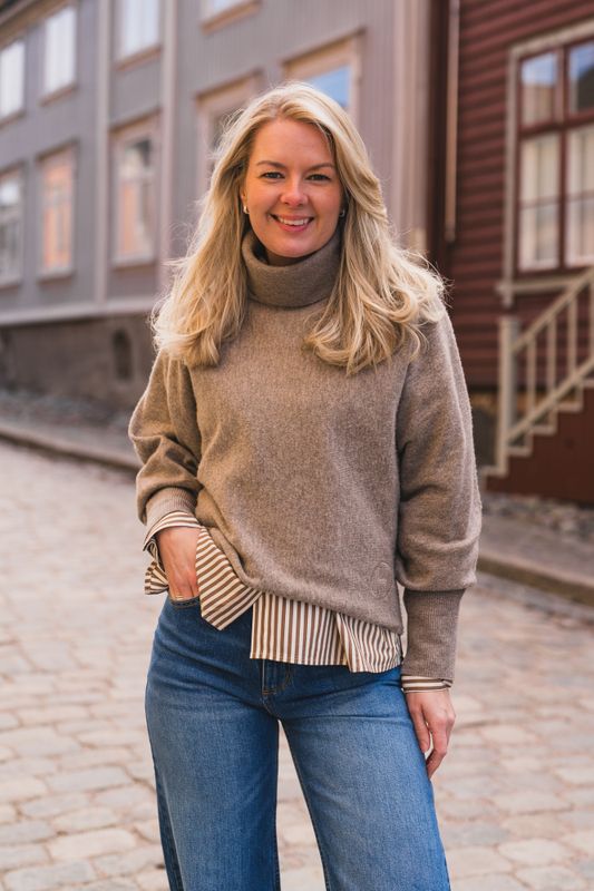 Aitana Sweater Beige Melange 
