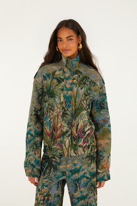 Hovedbilde Short Jacquard Petricor Jacket Multicolor 