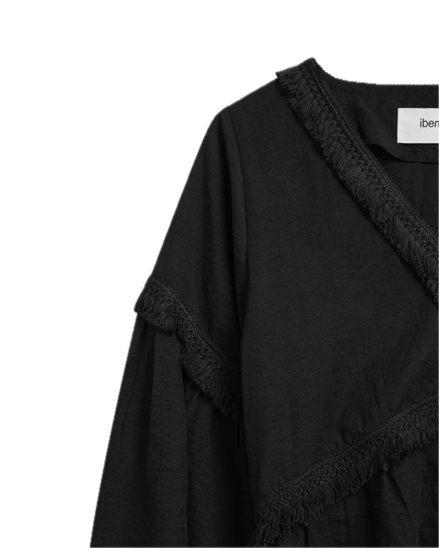 Eden Blouse Linen Black 