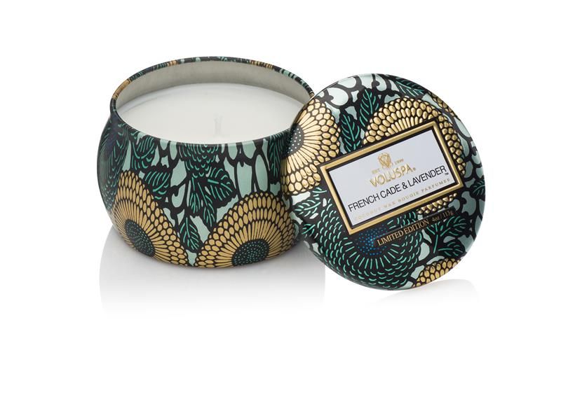 Mini Tin Candle French Cade & Lavender 