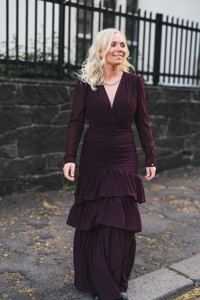 Hovedbilde Jenna Maxi Dress Burgundy 