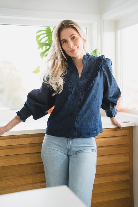 Hovedbilde Degas Denim Blouse Blue