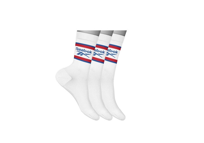 Sock Crew Pack White 