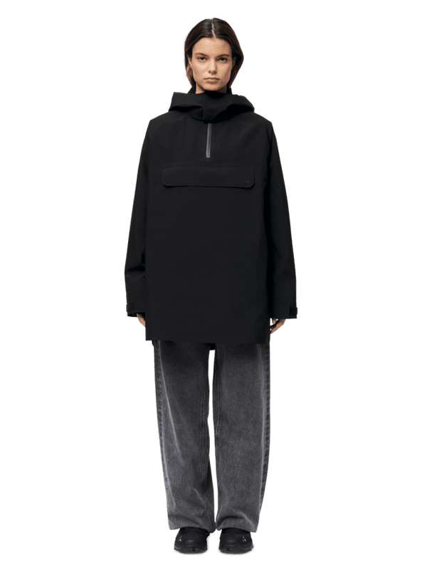 Voss Poncho Black 