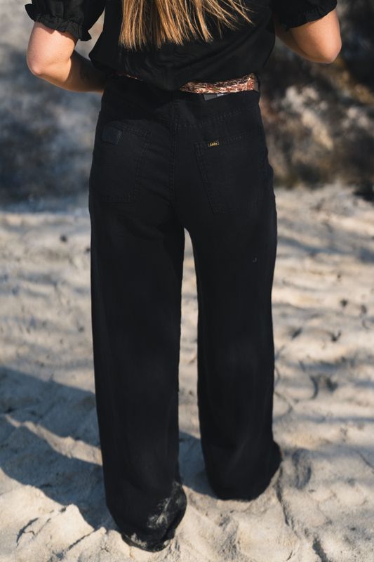 Skater Loose Linen Black 